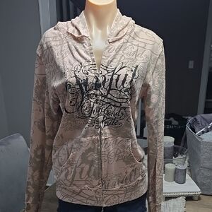 Sinful Women's Hoodie in Pink and Black